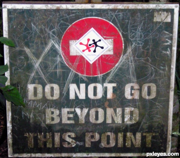 Do Not Go Beyond This Point!